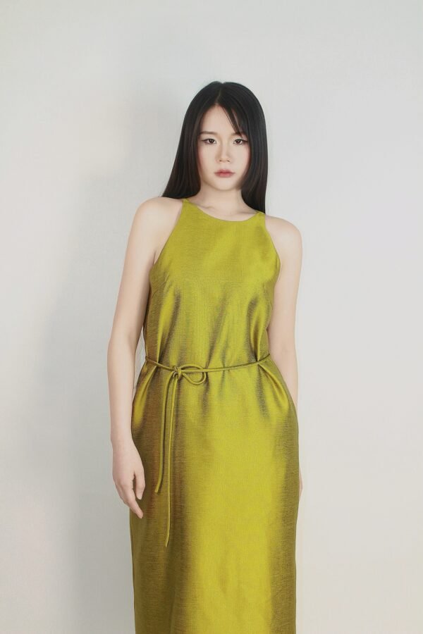 Elegant Satin Dress - Image 2