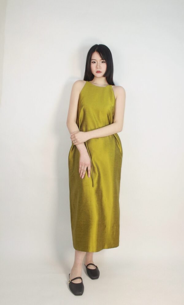 Elegant Satin Dress - Image 3