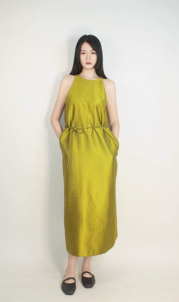 Elegant Satin Dress - Image 5