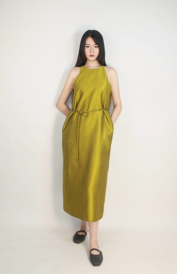 Elegant Satin Dress - Image 6