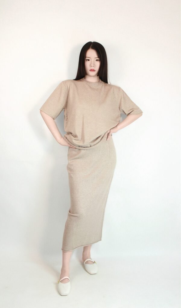 Simple maxi skirt set - Image 4