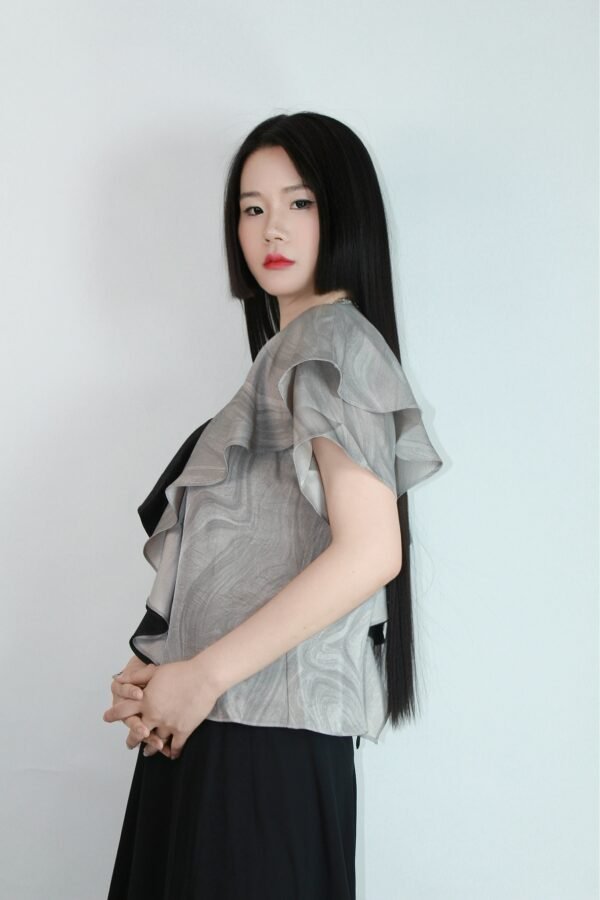 Ruffled T - Shirt - Image 3