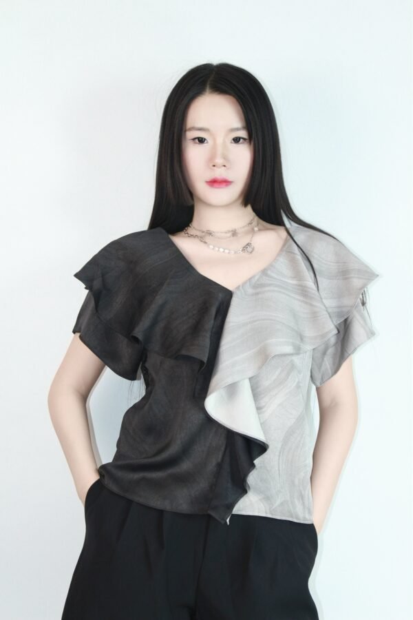 Ruffled T - Shirt