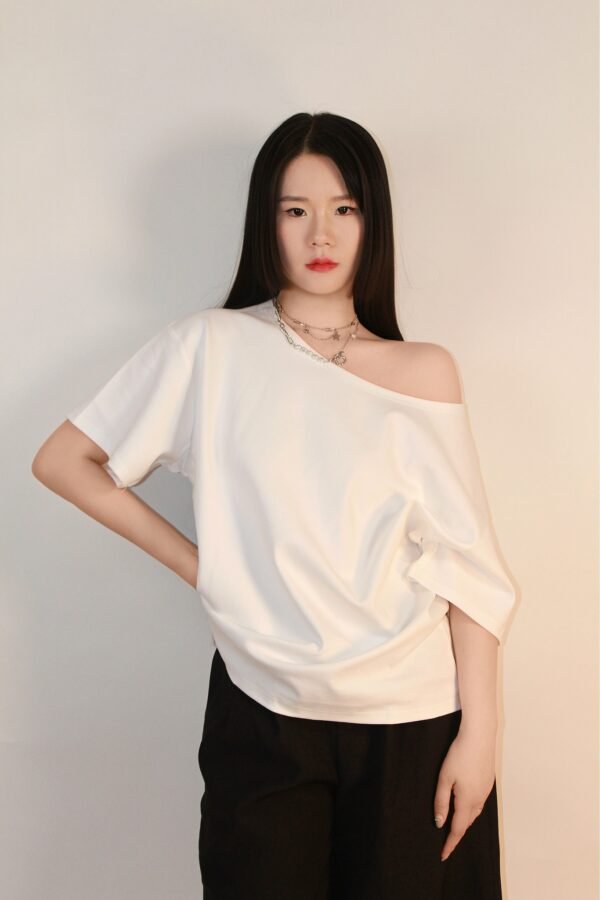 Off-The-Shoulder T-Shirt - Image 9