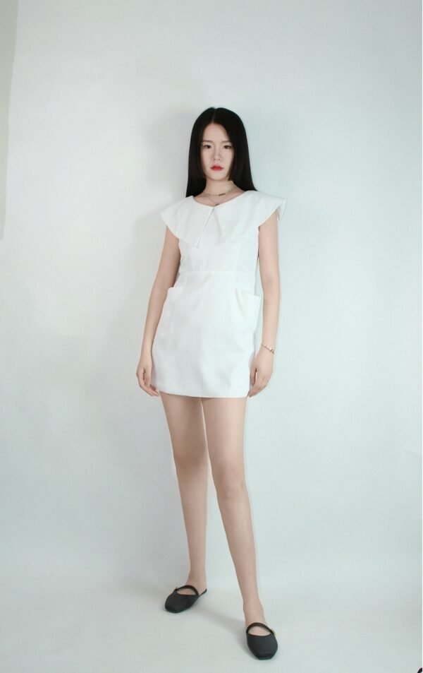 French - style Short Dress - Image 5
