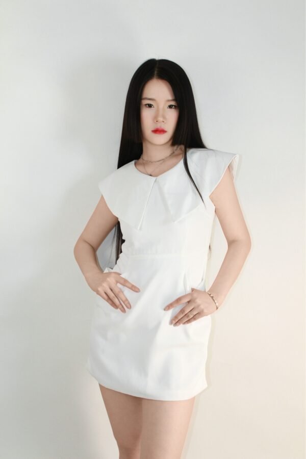 French - style Short Dress - Image 6