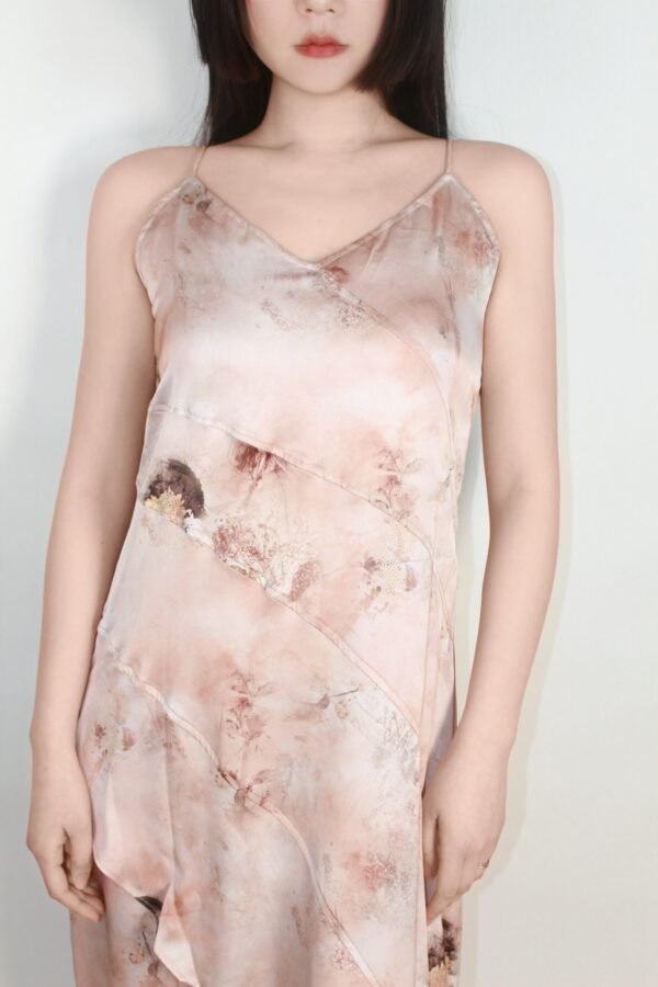Pink Spaghetti Strap Dress - Image 7