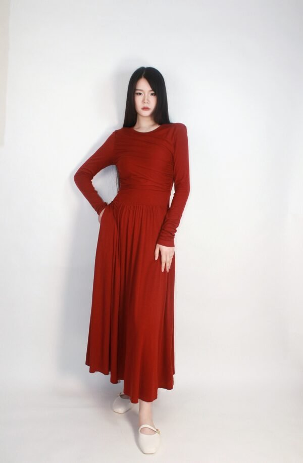 Hepburn-Inspired Maxi Dress